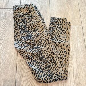 Good American Good Waist Skinny Jeans Cheetah Size 2/26 Great Condition